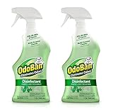 OdoBan Ready-to-Use Odor Eliminator and Disinfectant, Original Eucalyptus Scent, 2 Spray Bottles, 32oz