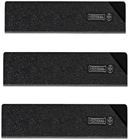 Mundial Knife Blade Guard Set - 3 Pc - Pro Series Lined Guards - 10W x 3