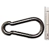 Spring-Clip-Marine-Grade-Stainless-Steel-Snap-Hook-Pack-of-4-by-Regatta-Marine-Essentials-Length-3-18-Inch-Diameter-516-Inch-Opening-716-Inch-Eyelet-12-Inch Spring-Clip-Marine-Grade-Stainless-Steel-Snap-Hook-Pack-of-4-by-Regatta-Marine-Essentials-Length-3-18-Inch-Diameter-516-Inch-Opening-716-Inch-Eyelet-12-Inch
