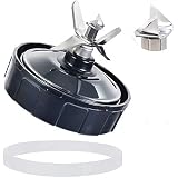 7 Fins Blender Blade Replacement For Ninja BN401 BN751 BL480-30 - Auto IQ Compatible - 4 Inch Stainless Steel