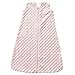 HALO Sleepsack Plush Dot Velboa Wearable Blanket, TOG 1.5, Pink, Small