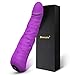 Realistic Dildo Vibrator with 360°Rotation Beads 9 Different Vibration Settings, PALOQUETH Silicone Wireless Vibrating Dildo with Dual Powerful Motors for Sex Pleasure, Fully Waterproof & Rechargeable