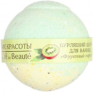Le Cafe De Beaute Natural Ball for Bathing Bomb Fruit Sorbet 120g