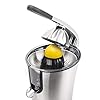 Princess Electric Citrus Juicer Master – Professional Orange Juicer – Stainless Steel – Cast Aluminium Lever Arm…