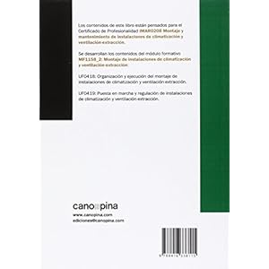 MONTAJE DE INSTALACIONES DE CLIMATIZACION Y VENTILACION EXTRACCION