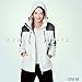 OutdoorMaster Women's 3-in-1 Ski Jacket - Winter Set With Fleece Liner & Hooded Waterproof Shell (Off White, S)