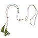 KELITCH Color Choosable Crystal Seed Beads Tassels Pendant Necklace Fashion Strand Jewelry 28
