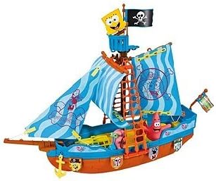 spongebob boat toy