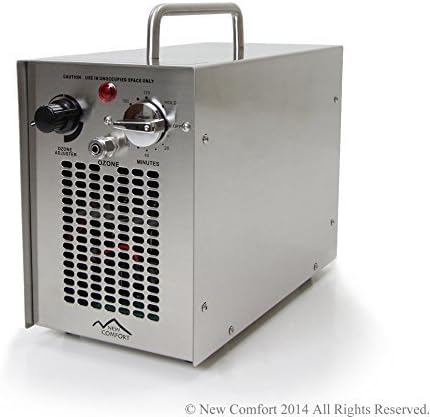 New Comfort Stainless Steel Commercial Water H20 Ozone Generator UV Air Purifier 5000 MG Industrial Stregnth 5 Year Warranty