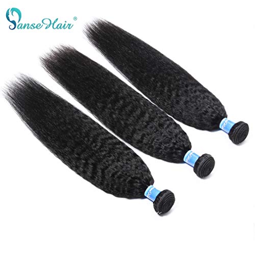 Panse-Hair-10a-Grade-Brazilian-Kinky-Straight-Human-Hair-Bundles-18-20-22-Inches-100-Unprocessed-Virgin-Human-Hair-Extensions-1b-Black-Color-Double-Weft-Soft-and-Thick-Hair-for-Women