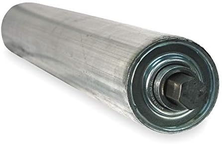 Ashland Conveyor Galv Replacement Roller, 2-1/2InDia, 11BF - SG11