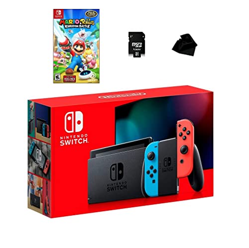 Nintendo Switch Exclusive Mario Bundle | with Neon