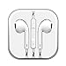 2 Pack Premium Earphones/Earbuds/Headphones/Headsets to 3.5mm with Stereo Mic&Remote Noise Isolating Control Headphone Compatible with for Most Smartphones - White