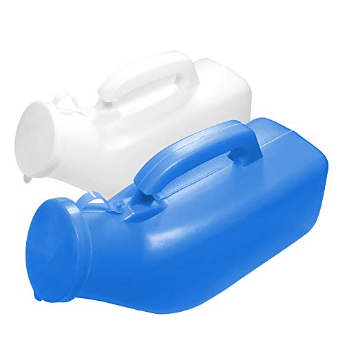 Urinals for Men Thick Firm Portable Urinal, Urine Collection for Hospital, Incontinence, Elderly