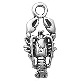 Sterling Silver Mini Lobster Or Crawfish Charm