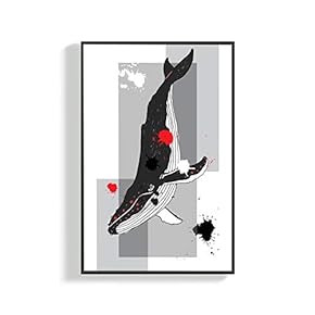 for Living Room Bedroom Animals Framed for