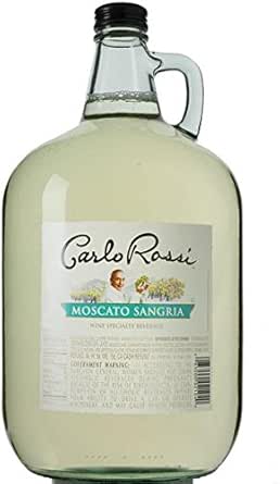 Amazon: Carlo Rossi White Moscato Sangria, 4 L : Grocery & Gourmet Food
