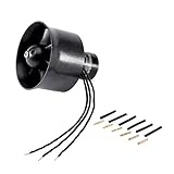 uxcell 30mm 6 Blades Ducted Fan EDF Unit Jet Engine with 7000KV Brushless Motor for RC Airplane
