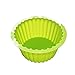X-Haibei Giant Cupcake Pan Round Chocolate Cake Bread Bakeware Silicone Mold Top Dia. 7.8inch,Bottom 5.3inch, Height 3.5 inch