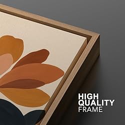 MUDECOR Framed Canvas Print Wall Art Set Warm Earth