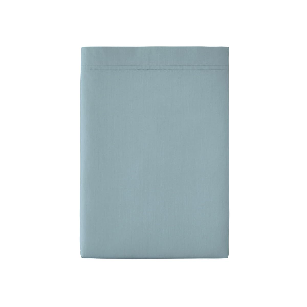 Essix First Cotton Percale Flat Sheet, Ice Blue, 270 x 300 cm