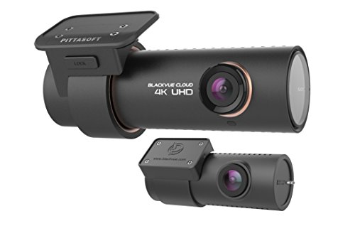 BlackVue DR900S-2CH (32GB) 4K Ultra HD Front & Rear Cloud Connected Wi-Fi Dash Cam with Ultra-Wide Angle 4K UHD Video, Night Vision, Parking Mode, GPS and iOS/Android App