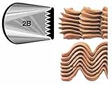Wilton 418-2002 No. 2B Basketweave Decorating Tip, Multicolor