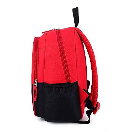 Kid\'s Spiderman 3D Backpack LIMITLESS (Black-Red, Light-weight, Durable, 11.8\