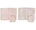 Fairy Baby Organic Cotton Baby Belly Button Band Umbilical Hernias Truss Pack of 2(Newborn,Fit Waist 15