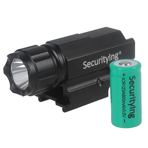 Securitying led gun tactical flashlight, 300lm 2 modes …