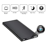 Hidden Spy Camera WiFiï¼ŒPower Bank Wireless Spy Camera HD 1080P Monitor Security Camera for Home with Night Vision Motion Detection Covert Nanny Cam Battery Powered