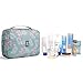 Hanging Travel Toiletry Bag Cosmetic Make up Organizer for Women and Girls Waterproof (A-Flamingo Large)