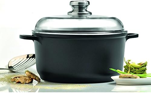Eurocast Professional Cookware 8" 2.6L Stock Pot with Glass Lid