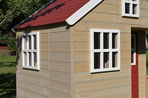 Wendi Toys M13 Nordic Villa Maison de Jeu en Bois pour Enfants