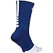 NIKE Unisex Dry Elite 1.5 Crew Basketball Socks (1 Pair), Game Royal/White/White, X-Large