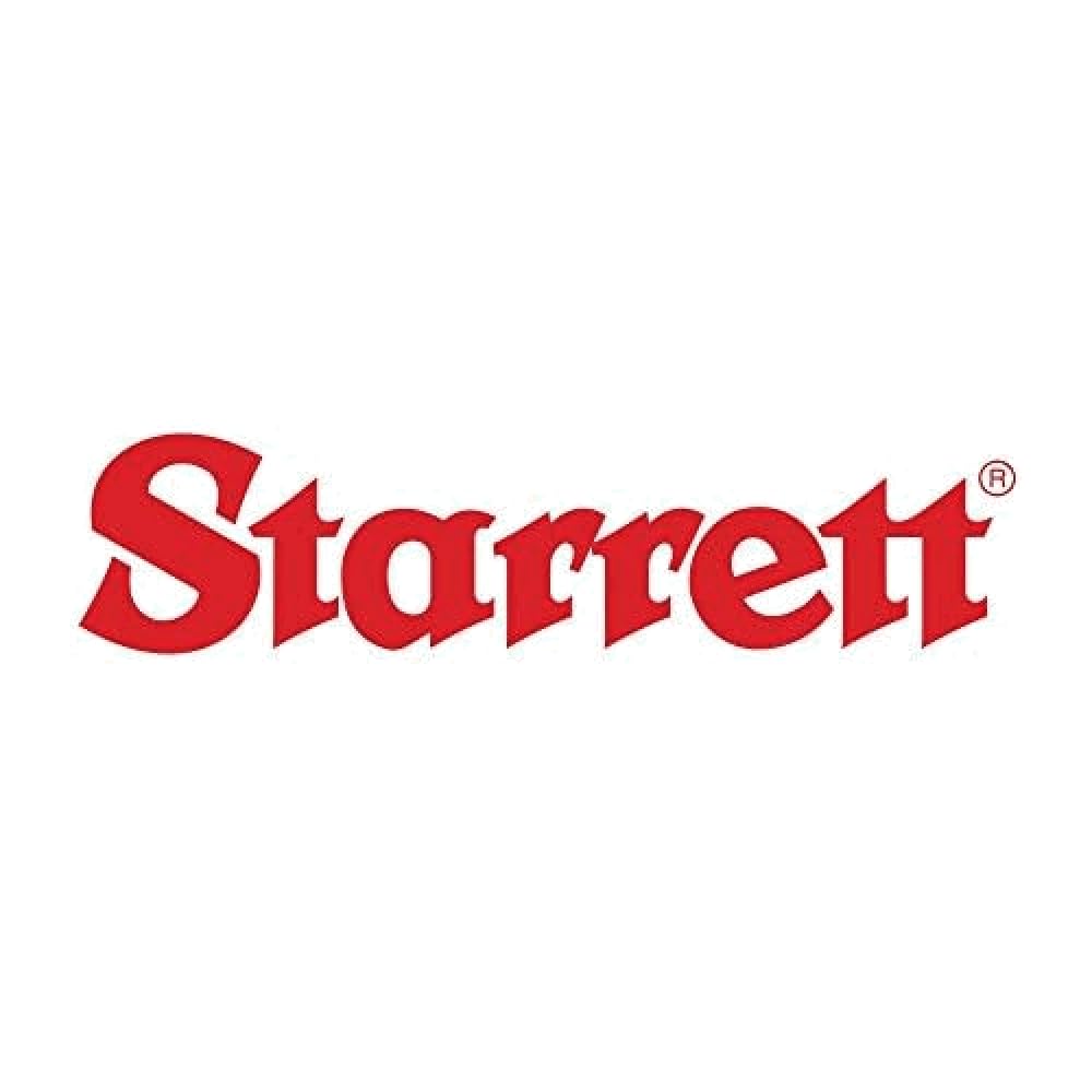 Starrett 9M-300 Cast Iron Square, Centre And Non-Reversible Protractor Heads With Regular Blade Combination Set, Black Wrinkle Finish, 300 mm Size