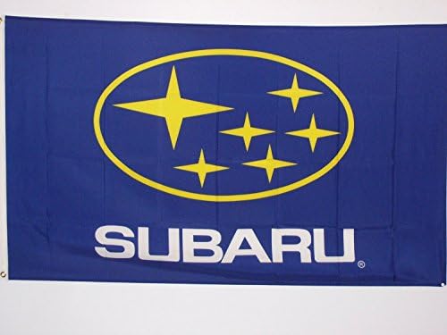 Ice6 Subaru Flag Banner Workshop Garage wall Decor Decal Large 3x5 Foot