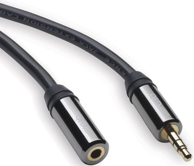 QED Performance 3.5mm Headphone Extension Lead (1.5 metres)