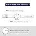 Vetoo 22mm Quick Release Silicone Watch Band with Adjustable Metal Clasp,Black/Dark Gray/Passion Orange,Pack of 3-Soft Rubber Bands