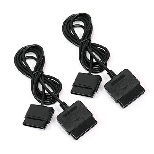 image for tesha 2PACK PS2 Controller Extension Cable Cord 6ft/1.8m Controller Ex