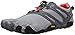 Vibram Women's V Trail Runner, Grey/Black/Orange, 39 EU/8-8.5 M US