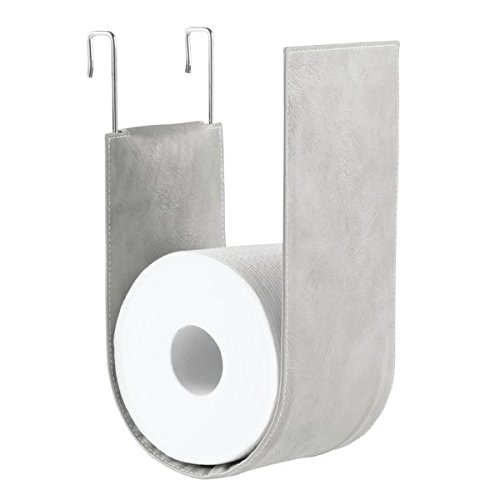 Buy mDesign Wall ed Toilet Roll Holder No Drilling Necessary Toilet