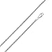 925 Sterling Silver Italian Wheat (Spiga) Chain Lobster Claw Clasp 1.3MM - 2MM 16-30