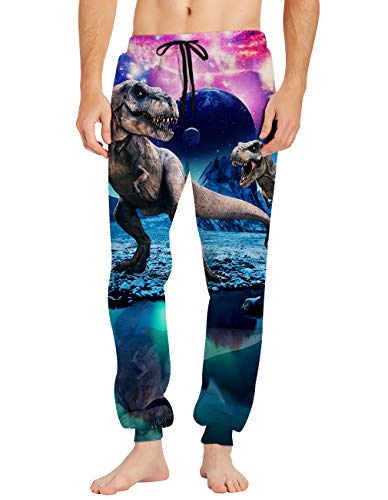 Unisex 3D Digital Print Sports Jogger Pants Casual XX ...