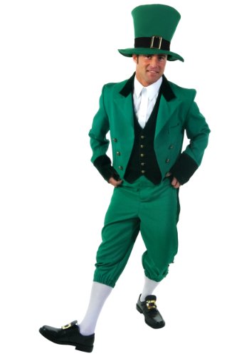Fun Costumes mens Plus Size Leprechaun Costume