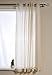 MYSKY HOME Crushed Voile Sheer Curtains for Living Room Rod Pocket Window Treatment Crinkle Sheer Curtains(2 Panels, 51