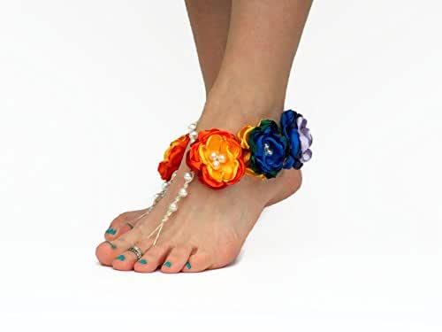 rainbow sandals for wide feet