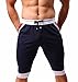 BRAVE PERSON Men's Fashion Sports Pants Gym Shorts Leisure Cropped Trousers (L / 29