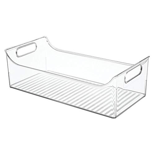 mDesign Portable Nursery Storage Plastic Baby Organizer Storage Caddy