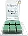 Candlecopia Balsam & Cedar Strongly Scented Hand Poured Vegan Wax Melts, 12 Scented Wax Cubes, 6.4 Ounces in 2 x 6-Packs